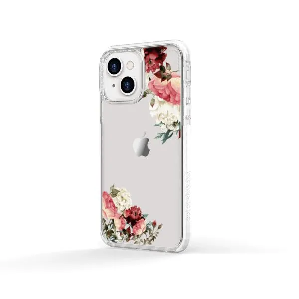 iPhone Case - Boho Burgundy Flower