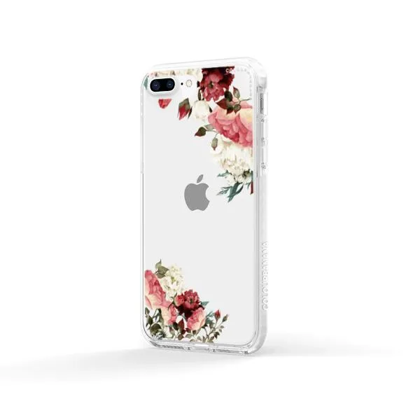 iPhone Case - Boho Burgundy Flower