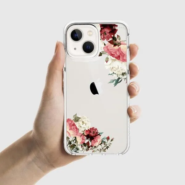 iPhone Case - Boho Burgundy Flower