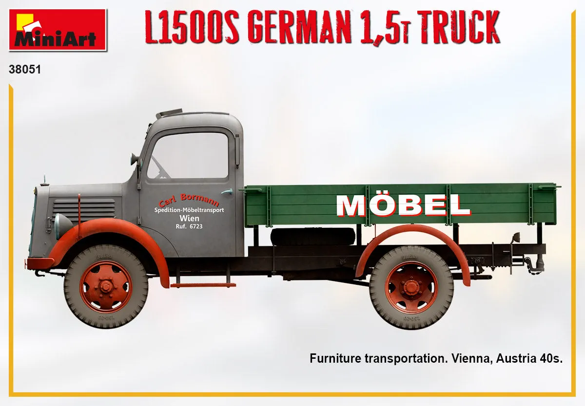 L1500S German 1,5T Truck (1/35)