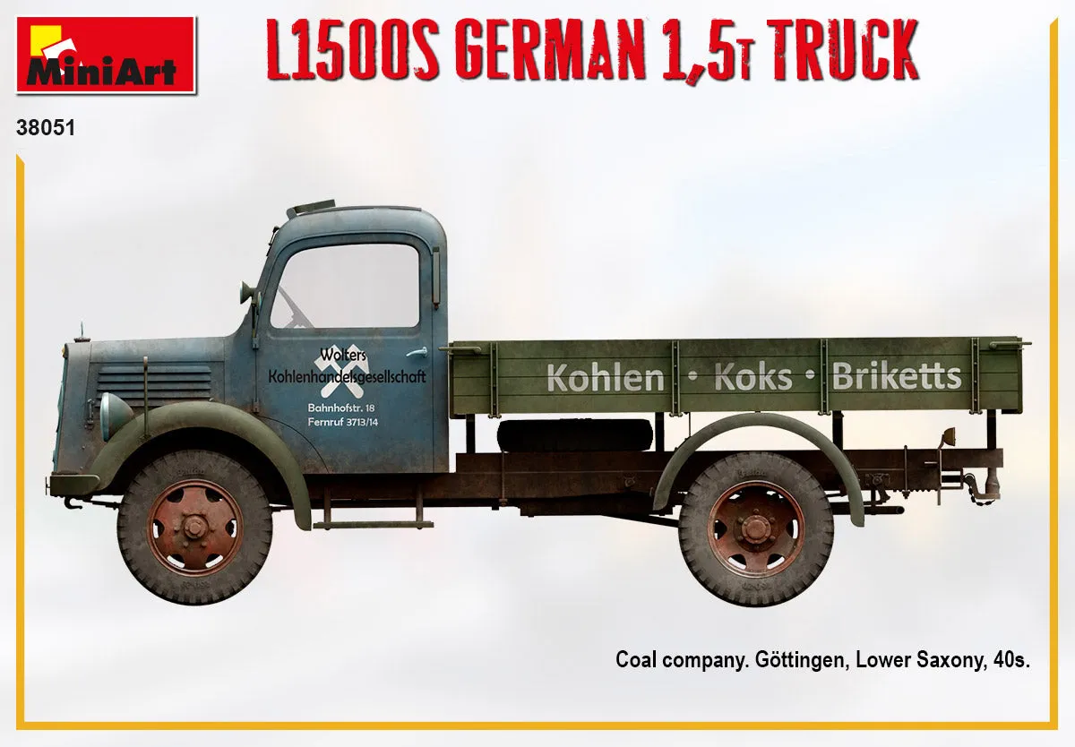 L1500S German 1,5T Truck (1/35)