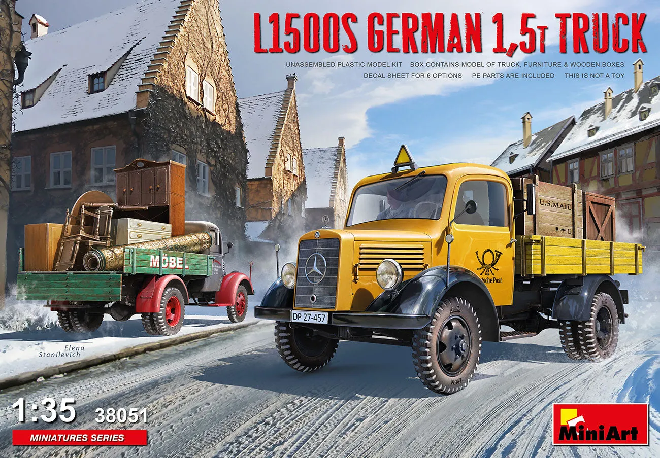 L1500S German 1,5T Truck (1/35)