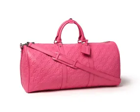 MONOGRAM DUFFLE BAG HOT PINK