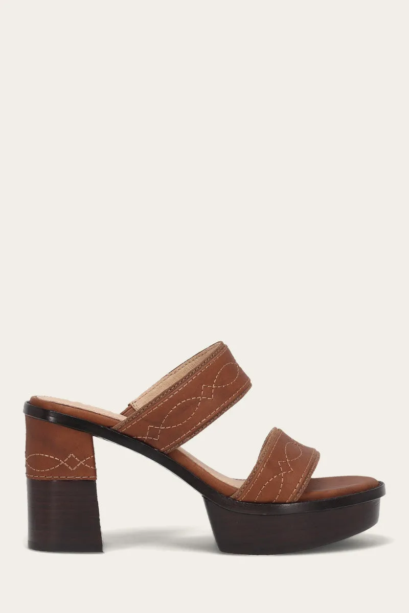 Pipa Woodstock 2 Band Platform Sandal