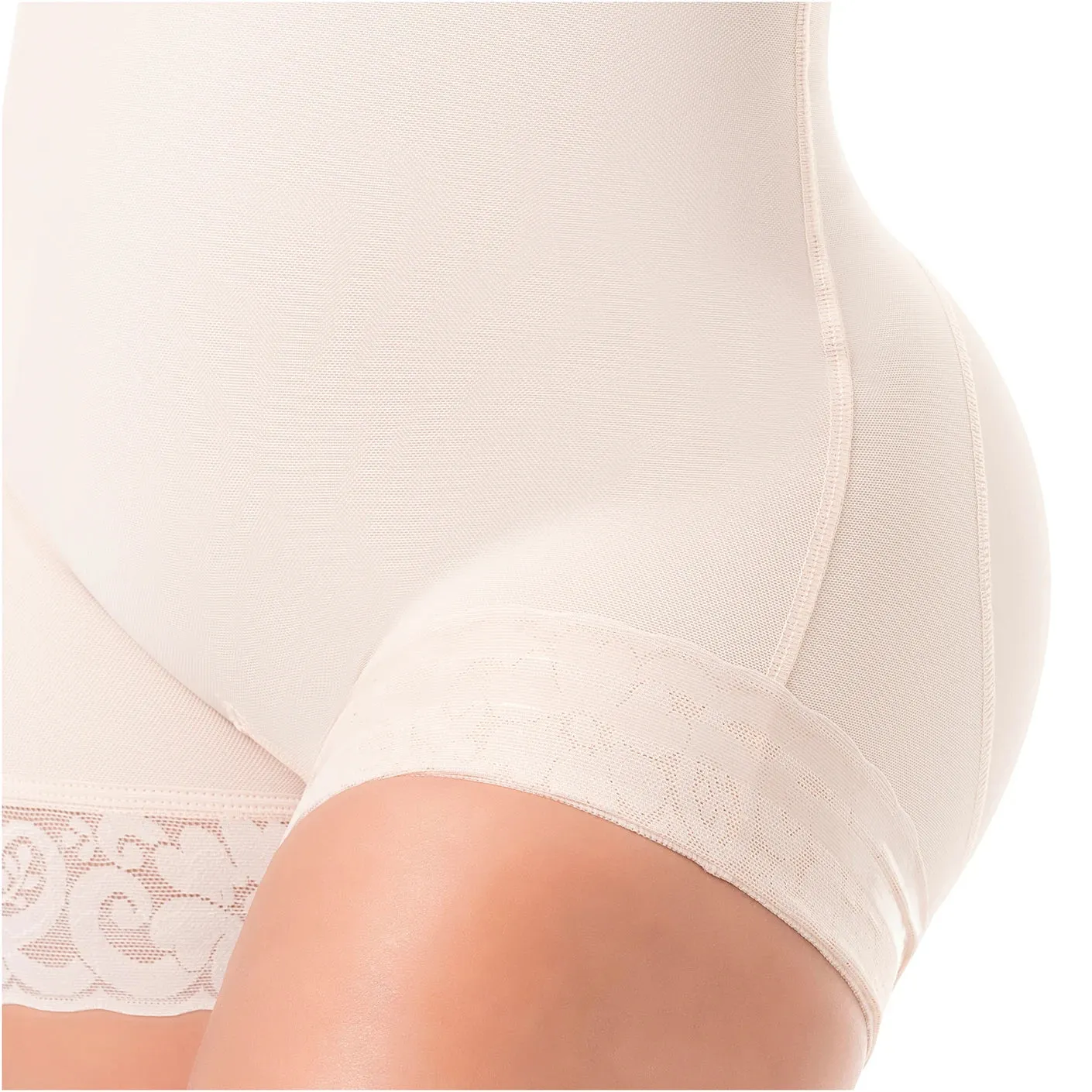 Postpartum C-Section Medium compression Open-bust & Mid-thigh length Fajas Sonryse 046ZL