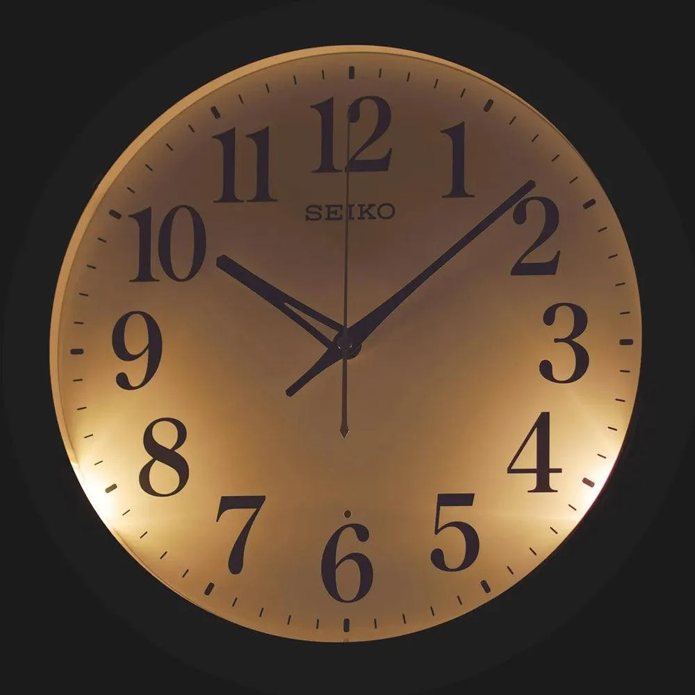 Seiko Auto Light Wall Clock QXA788Z