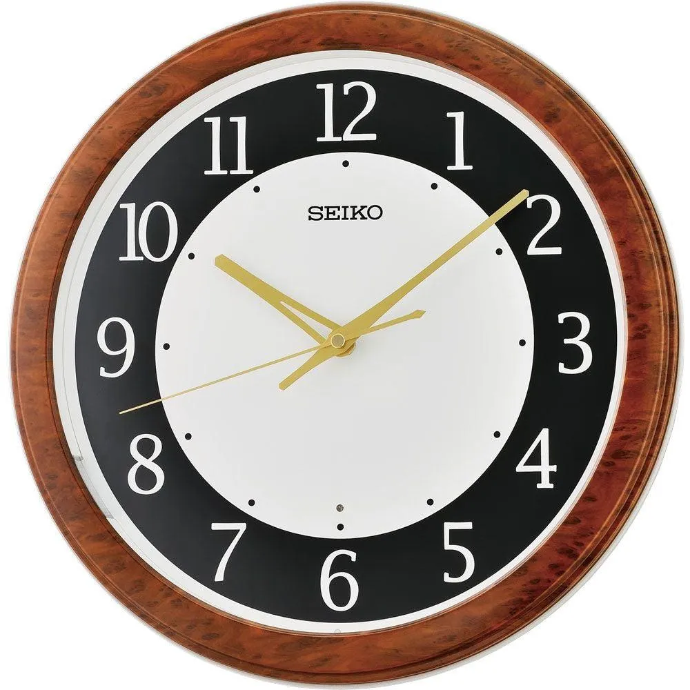 Seiko Auto Light Wall Clock QXA788Z